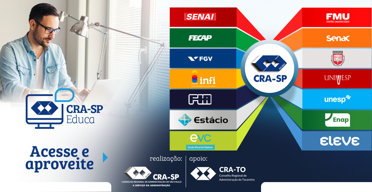 Leia mais sobre o artigo CRA-TO firma convênio com o CRA-SP que oferece cursos à distância