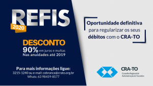 Leia mais sobre o artigo Negociação para Registrados no CRA-TO