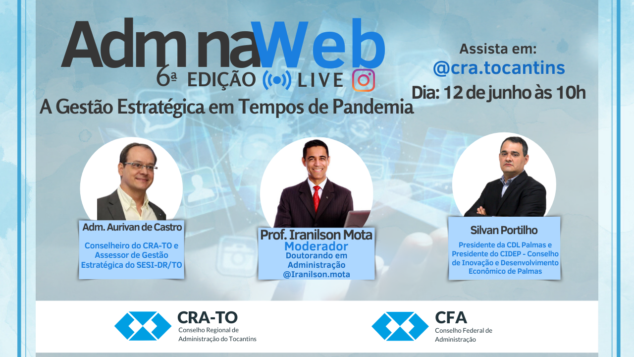 Leia mais sobre o artigo 6ª Edição do Programa ADM NA WEB