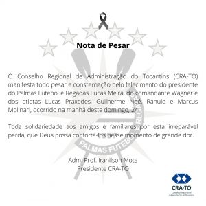 Leia mais sobre o artigo Nota de Pesar