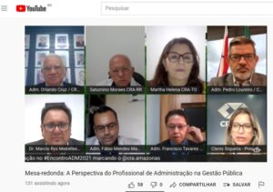 Leia mais sobre o artigo CRA-TO participa de mesa redonda no XIX Encontro de Administração do Amazonas