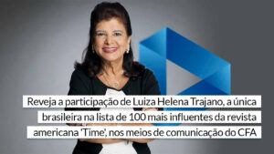 Leia mais sobre o artigo Trajano, uma das mulheres mais influentes do mundo, já esteve no CFAPlay