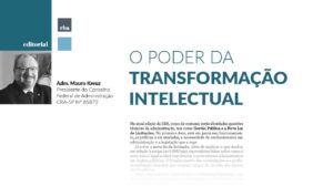 Leia mais sobre o artigo Editorial Mauro Kreuz – RBA 144 | “O poder da transformação intelectual”
