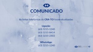 Leia mais sobre o artigo LINHA TELEFÔNICAS DO CRA-TO