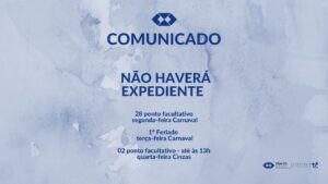 Leia mais sobre o artigo Comunicado: Não Haverá Expediente no CRA-TO no Feriado de Carnaval