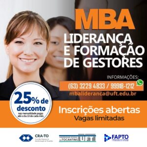 Leia mais sobre o artigo FAPTO é novo parceiro do CRA-TO: MBA LIDERANÇA E FORMAÇÃO DE GESTORES