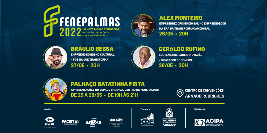 No momento, você está visualizando Empreendedores do Tocantins têm oportunidade de aperfeiçoamento e networking na 24ª edição da Fenepalmas