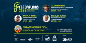 Leia mais sobre o artigo Alex Monteiro, Bráulio Bessa e Geraldo Rufino se apresentam durante 24ª edição da Fenepalmas