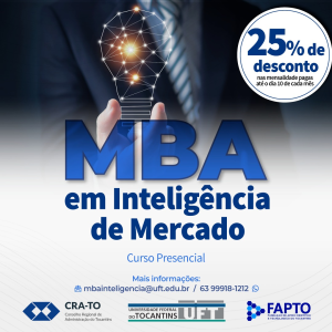 Leia mais sobre o artigo Aproveite o desconto de 25% – Convênio com a Fapto – desconto no MBA Executivo em Inteligência de Mercado
