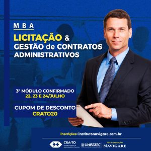 Leia mais sobre o artigo Aproveite o desconto de 20% – Convênio Instituto Navigare: MBA – Licitação e Gestão de Contratos Administrativos