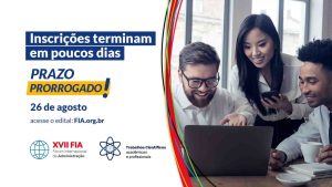 Leia mais sobre o artigo XVII FIA: prorrogado o prazo para inscrição de trabalhos científicos