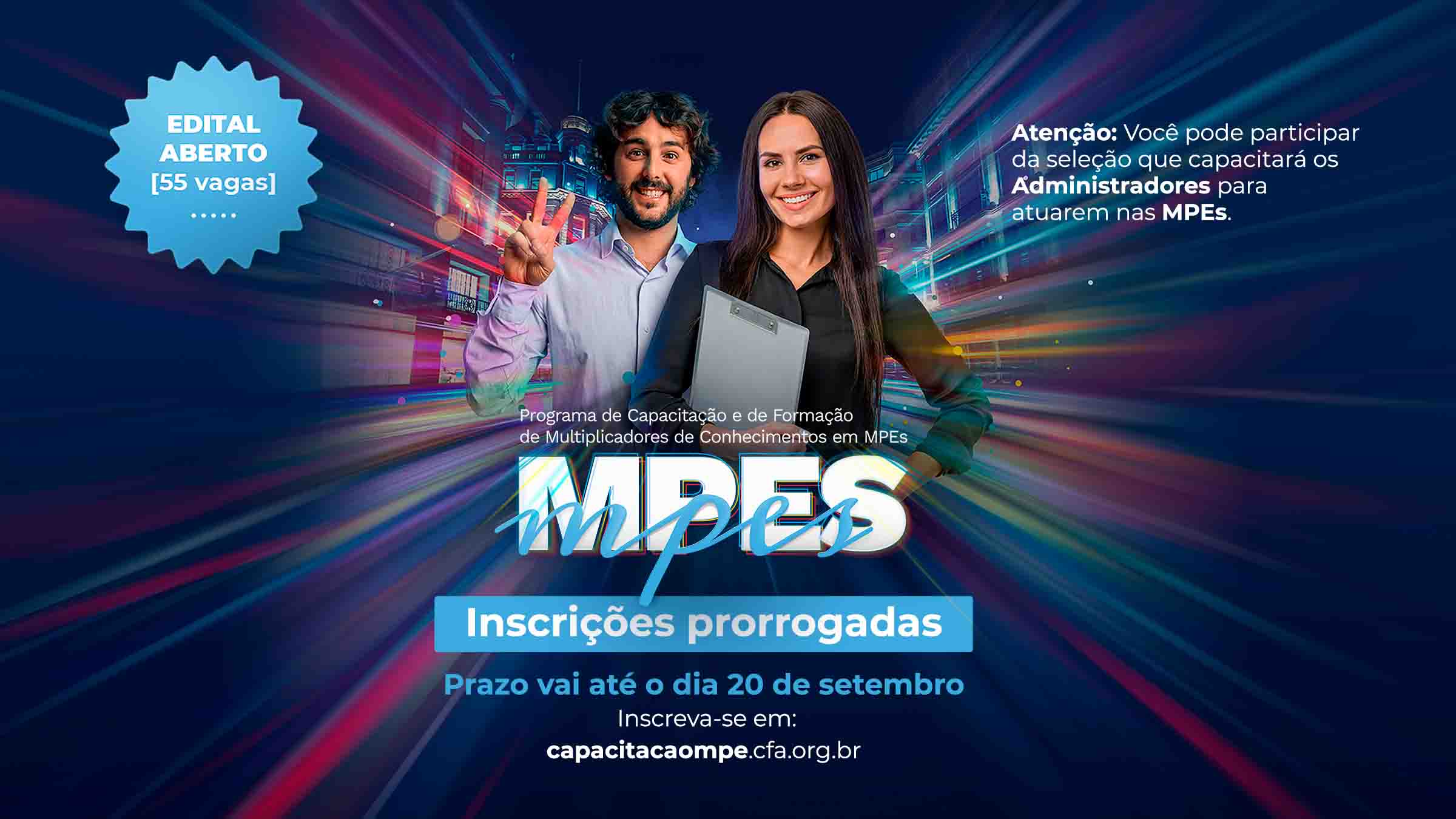 Leia mais sobre o artigo Conhecimentos em MPEs: Programa de Capacitação têm inscrições abertas