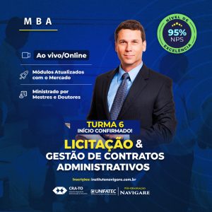 Leia mais sobre o artigo Aproveite o desconto – Convênio Instituto Navigare: PÓS – Licitação e Gestão de Contratos Administrativos
