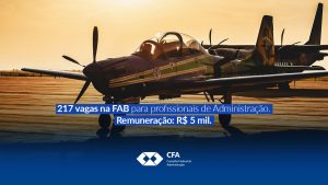 Leia mais sobre o artigo Aeronáutica seleciona 217 voluntários em Administração para Quadro de temporários