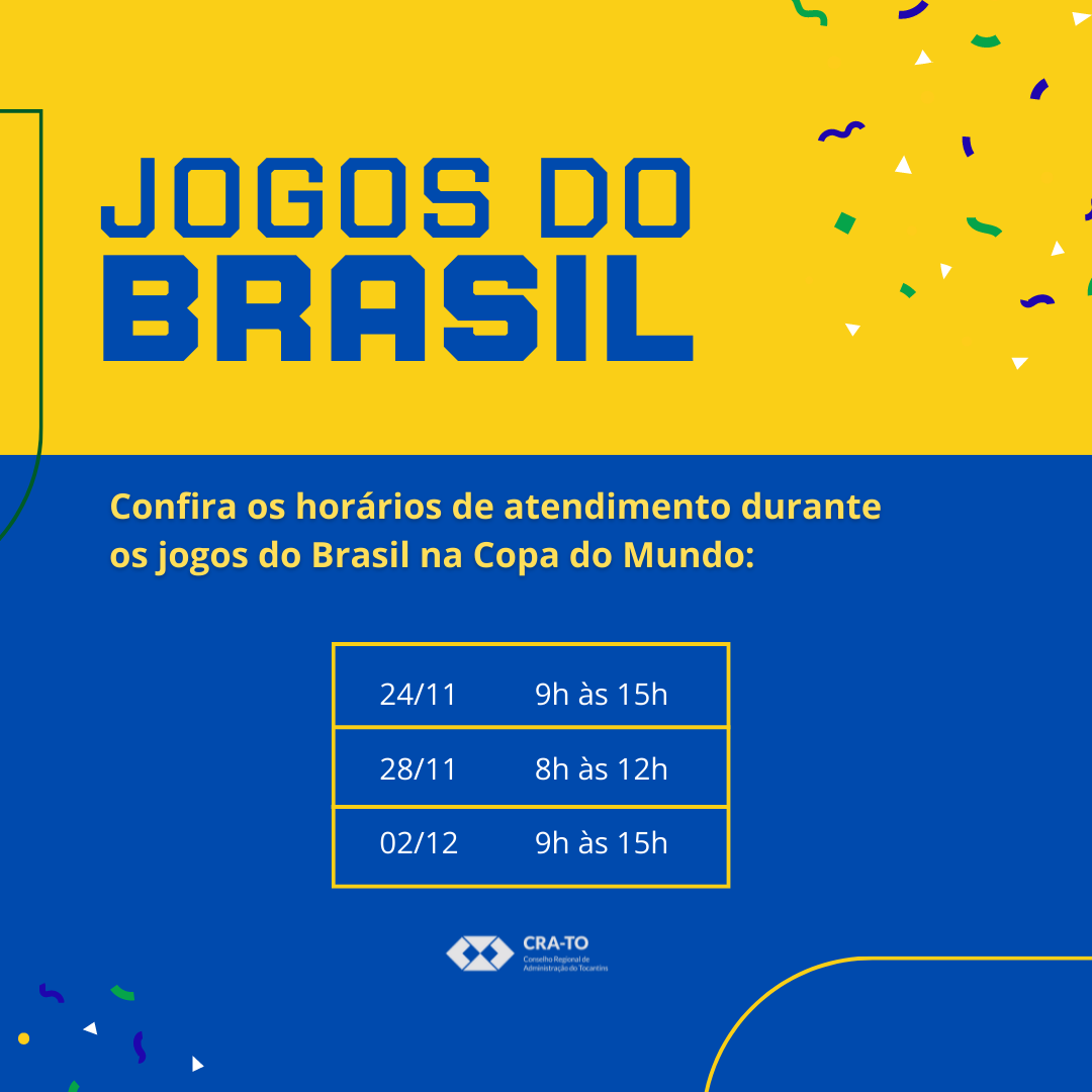 Leia mais sobre o artigo Comunicado: Funcionamento do Conselho nos dias de Jogos do Brasil