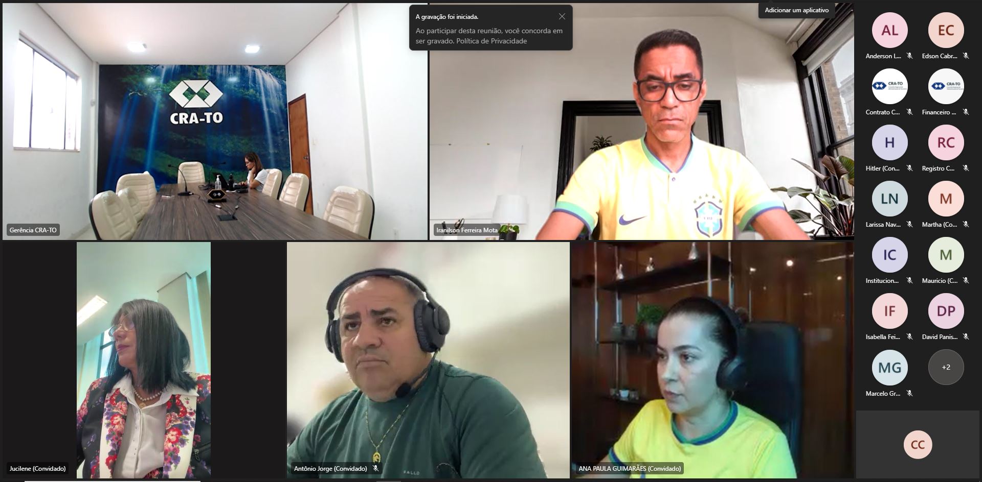 Leia mais sobre o artigo Conselheiros do CRA-TO reúnem-se para a 11º reunião plenária do ano