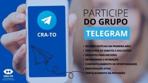 Leia mais sobre o artigo Participe do Grupo CRA-TO no Telegram