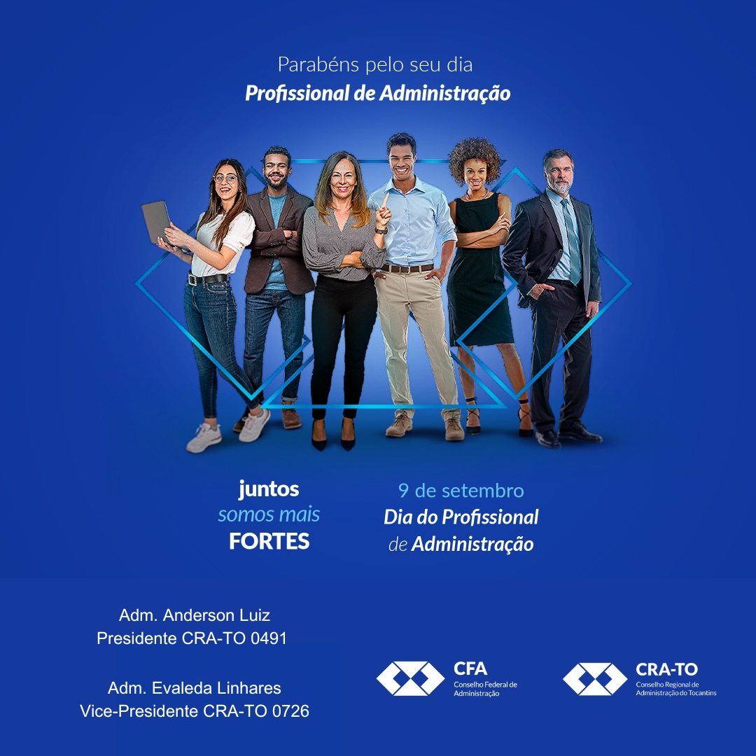Leia mais sobre o artigo Parabéns pelo seu dia profissional de Administração