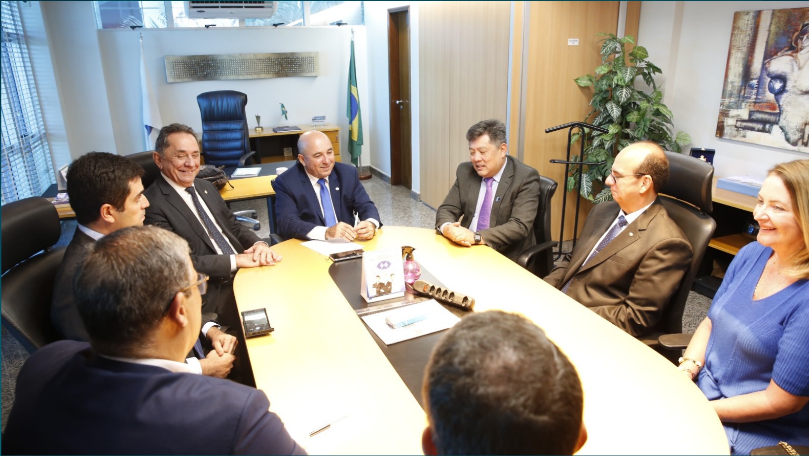 No momento, você está visualizando Presidente do CFA recebe lideranças de entidades ligadas à Administração