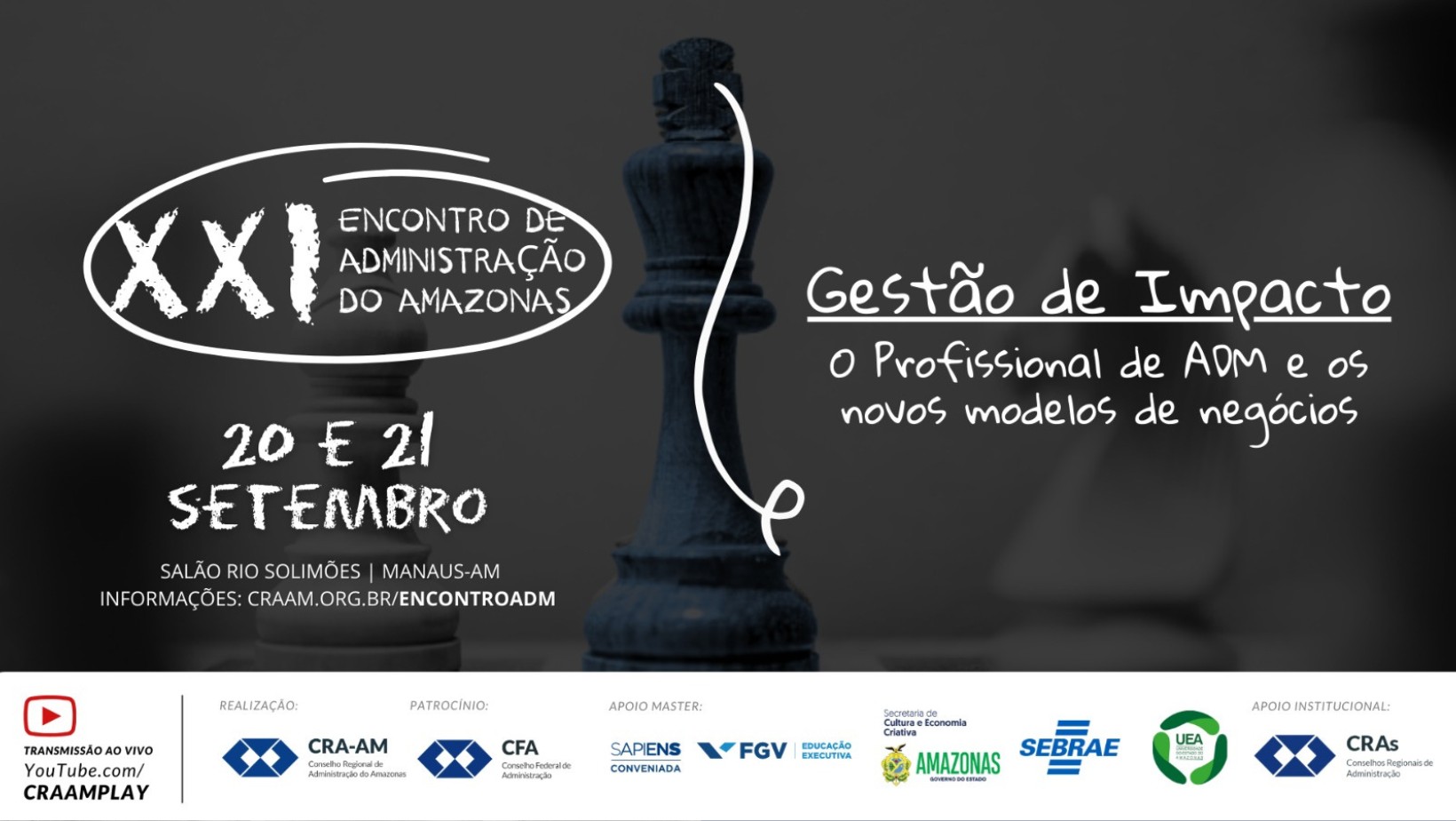 Leia mais sobre o artigo CRA-AM realiza XXI Encontro de Administração do Amazonas