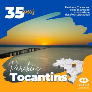 Leia mais sobre o artigo Parabéns ao Tocantins pelo seu 35º aniversário!