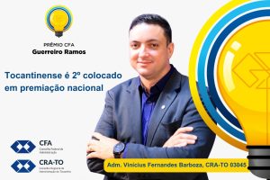 Leia mais sobre o artigo Tocantinense é 2º colocado em premiação nacional