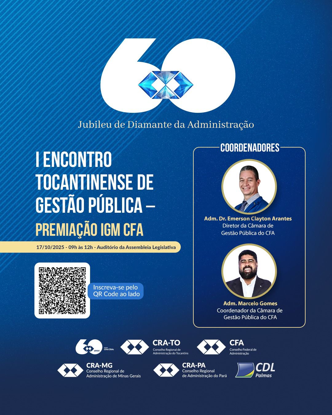 Leia mais sobre o artigo CRA-TO Realiza o I Encontro Tocantinense de Gestão Pública
